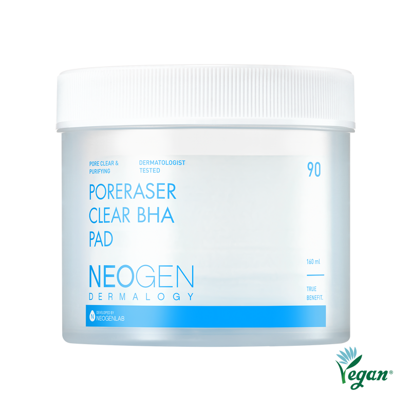 DERMALOGY PORERASER CLEAR BHA PAD 160ML (90 PADS)
