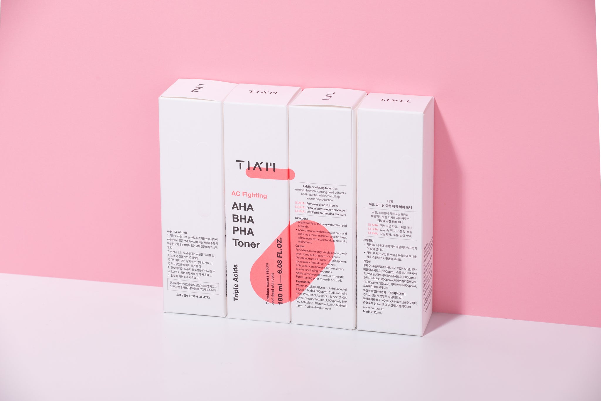 AC Fighting AHA BHA PHA Toner - 180ml