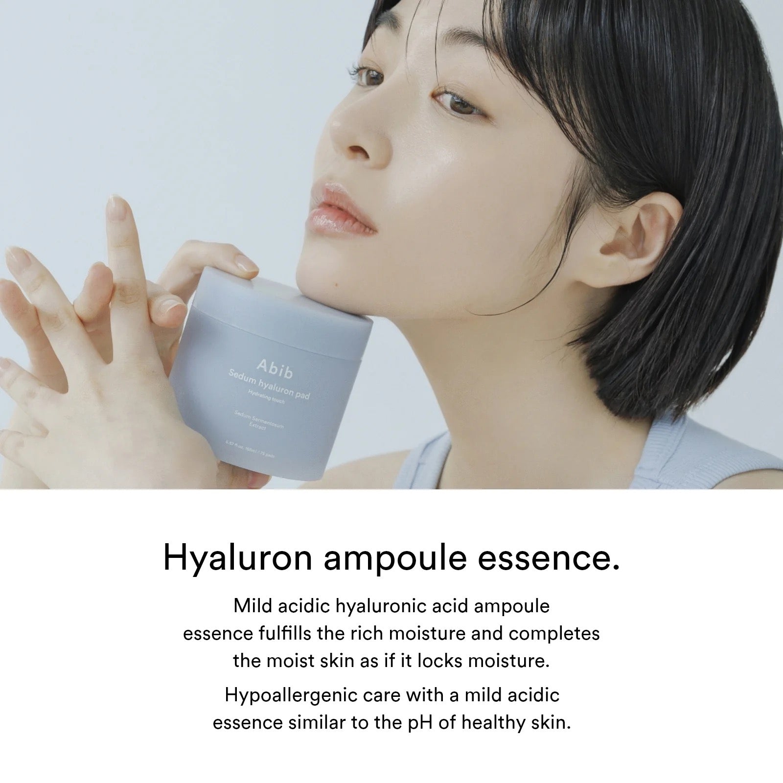 Sedum hyaluron pad Hydrating touch - 165ml. 75 pads