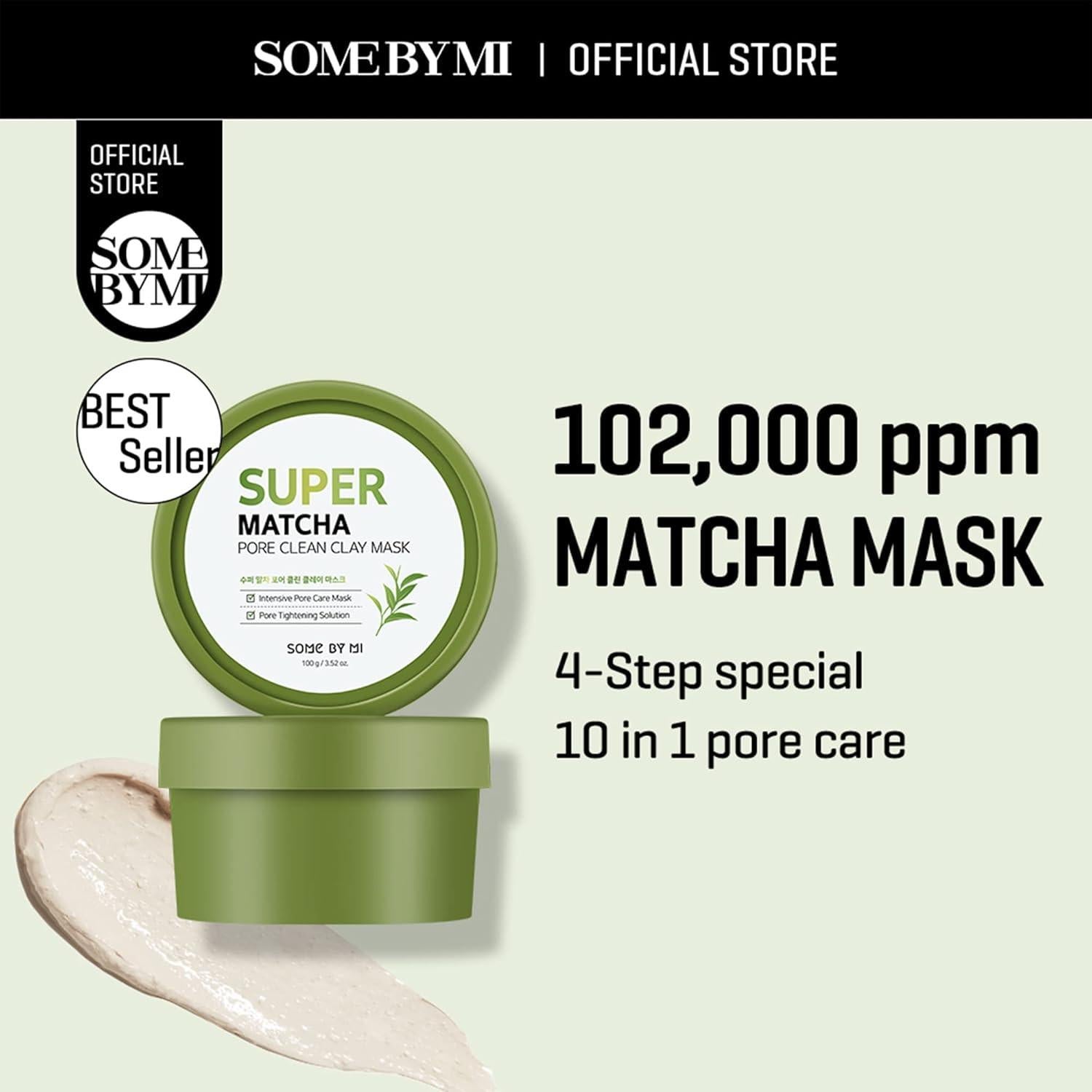 SUPER MATCHA PORE CLEAN CLAY MASK 100g
