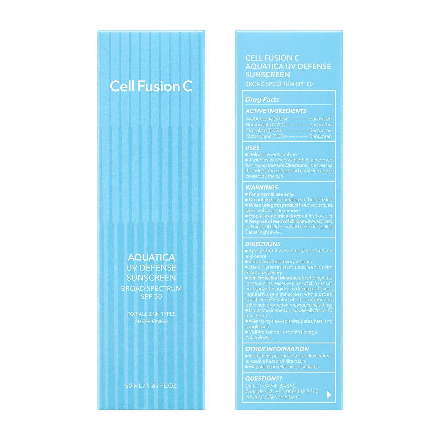 Aquatica UV Defense Sunscreen OTC 50ml