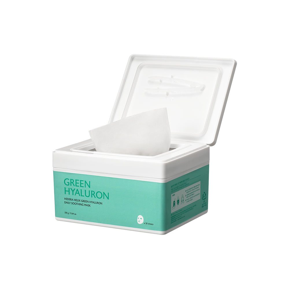 Hedera Helix Green Hyaluron Daily Soothing Mask 30 pcs