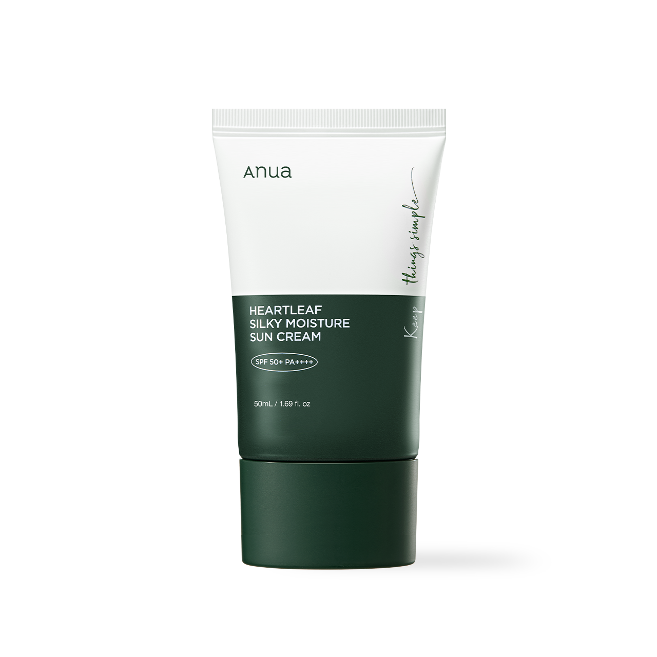 HEARTLEAF SILKY MOISTURE SUNSCREEN 50ml