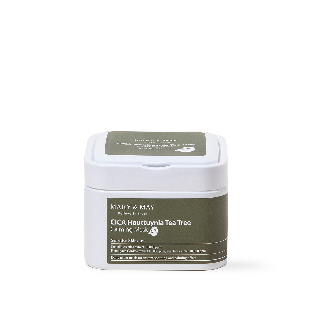 [Mary&May] CICA Houttuynia Tea Tree Calming Mask 30ea/400g