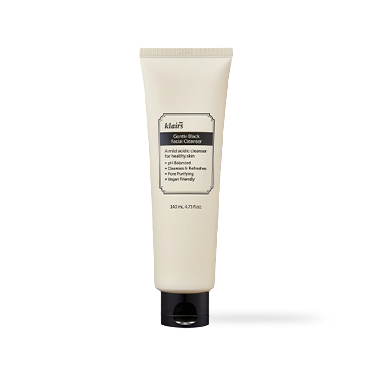 [Dear Klairs] Limpiador Facial Gentle Black 140ml