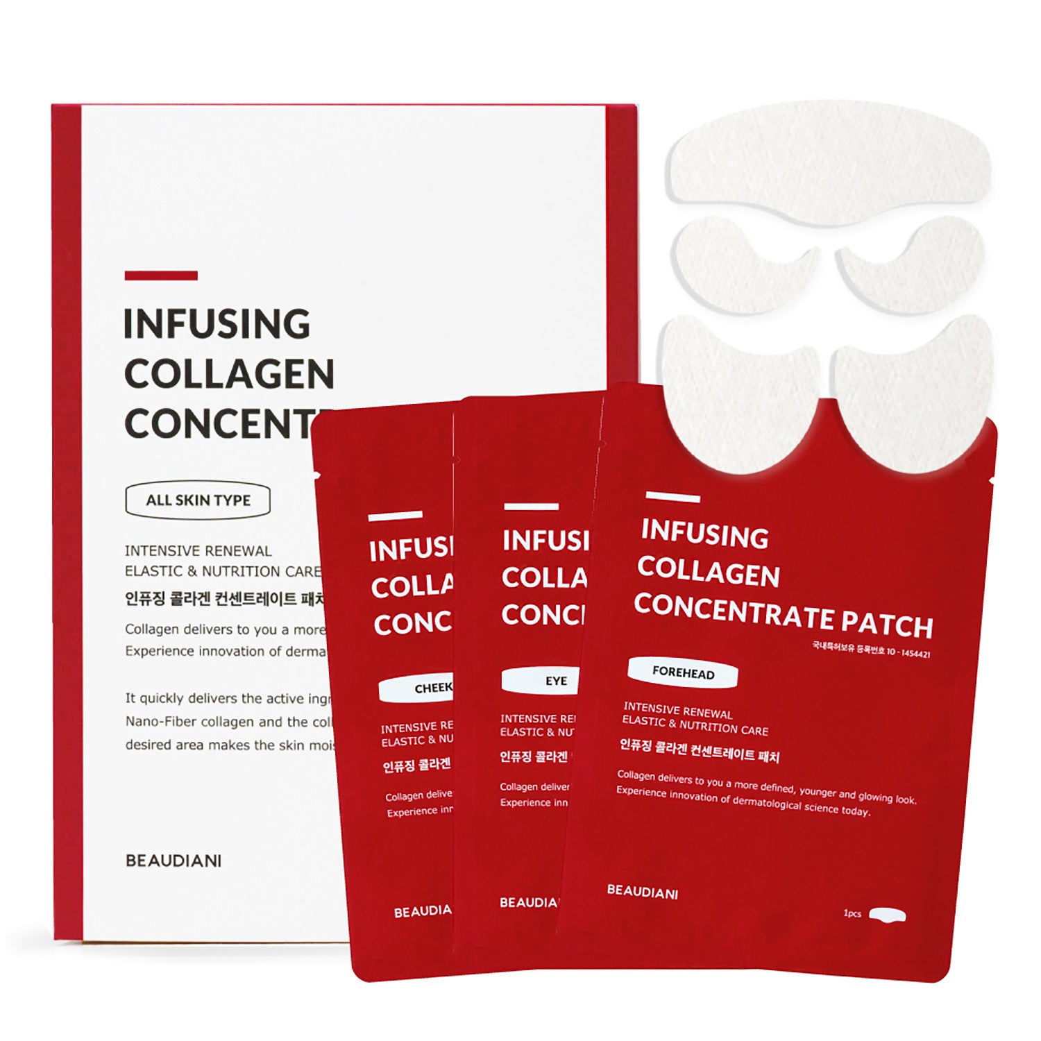 Infusing Collagen Concentrate Patch