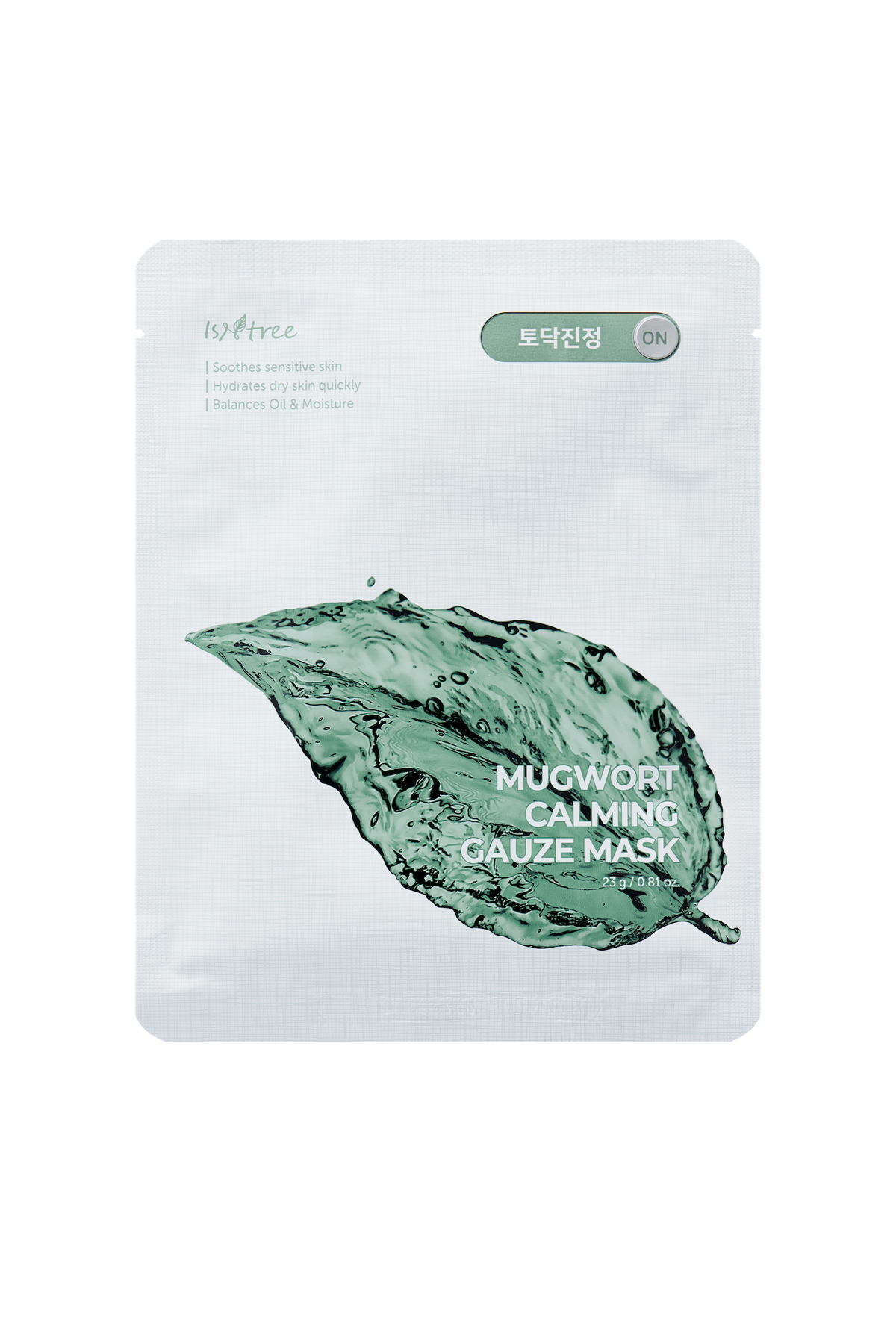 [Isntree] Mugwort Calming Gauze Mask 23g*10ea