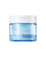Ultra-Low Molecular Hyaluronic Acid Zinc Cooling Pad 150ml 60ea