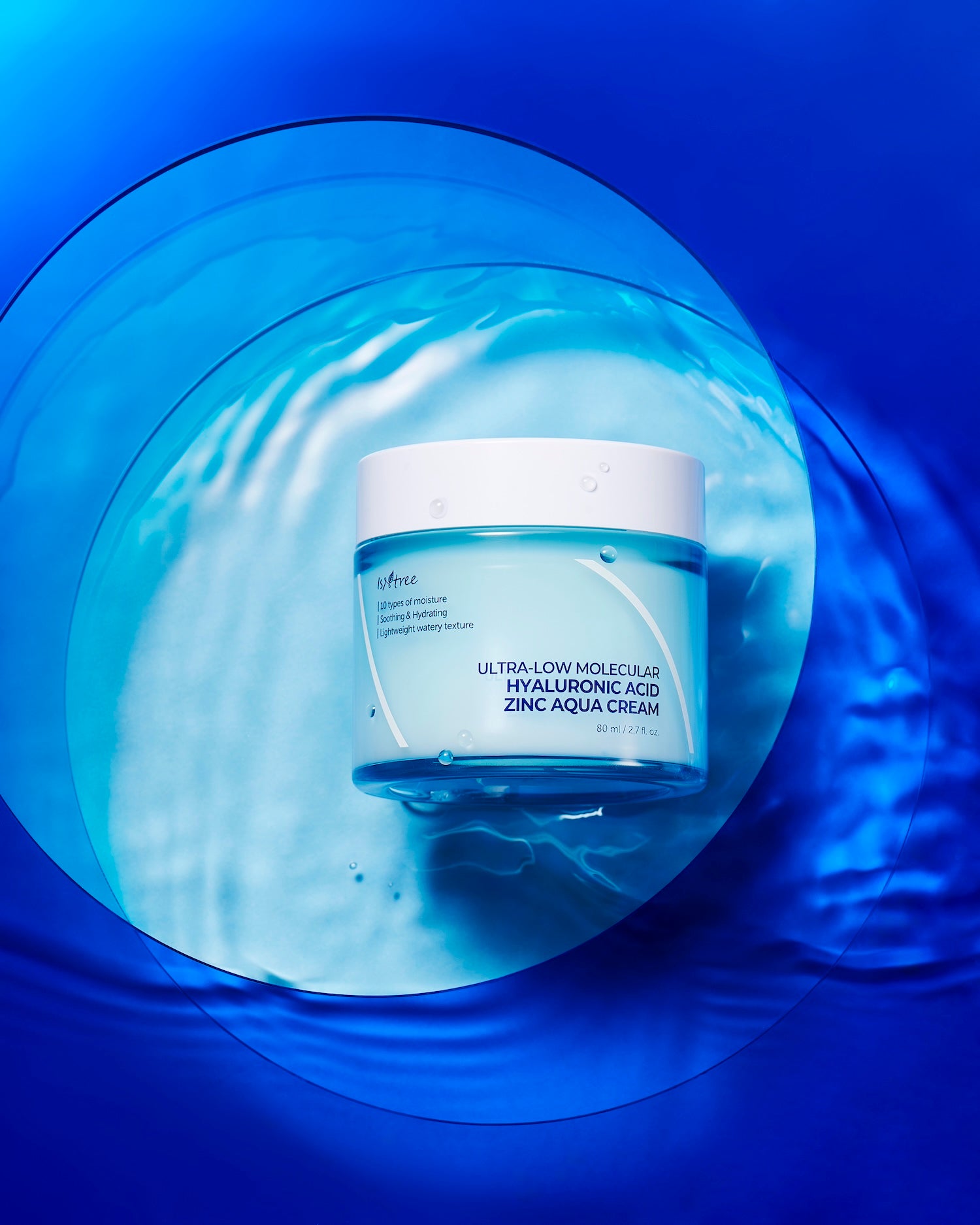 Ultra-Low Molecular Hyaluronic Acid Zinc Aqua Cream 80ml