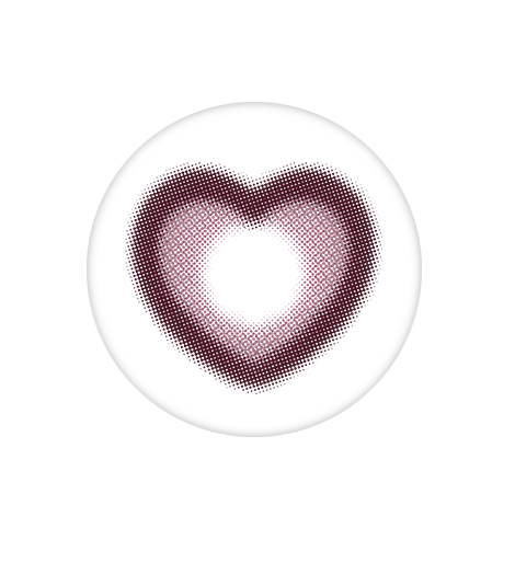AXIAL FIXED Heart Ruri Pink 1month 0.00D 1ea/1Vial