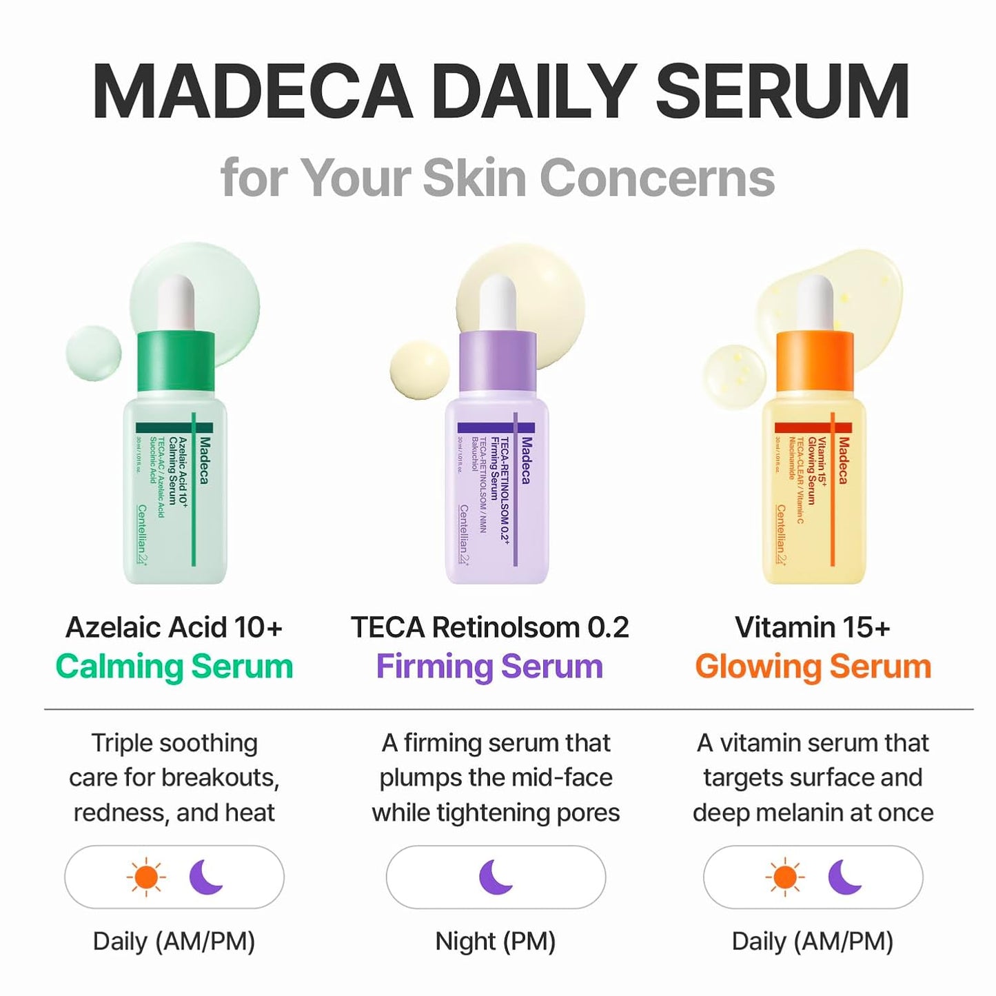 Madeca Azelaic Acid 10+ Calming Serum 30ml