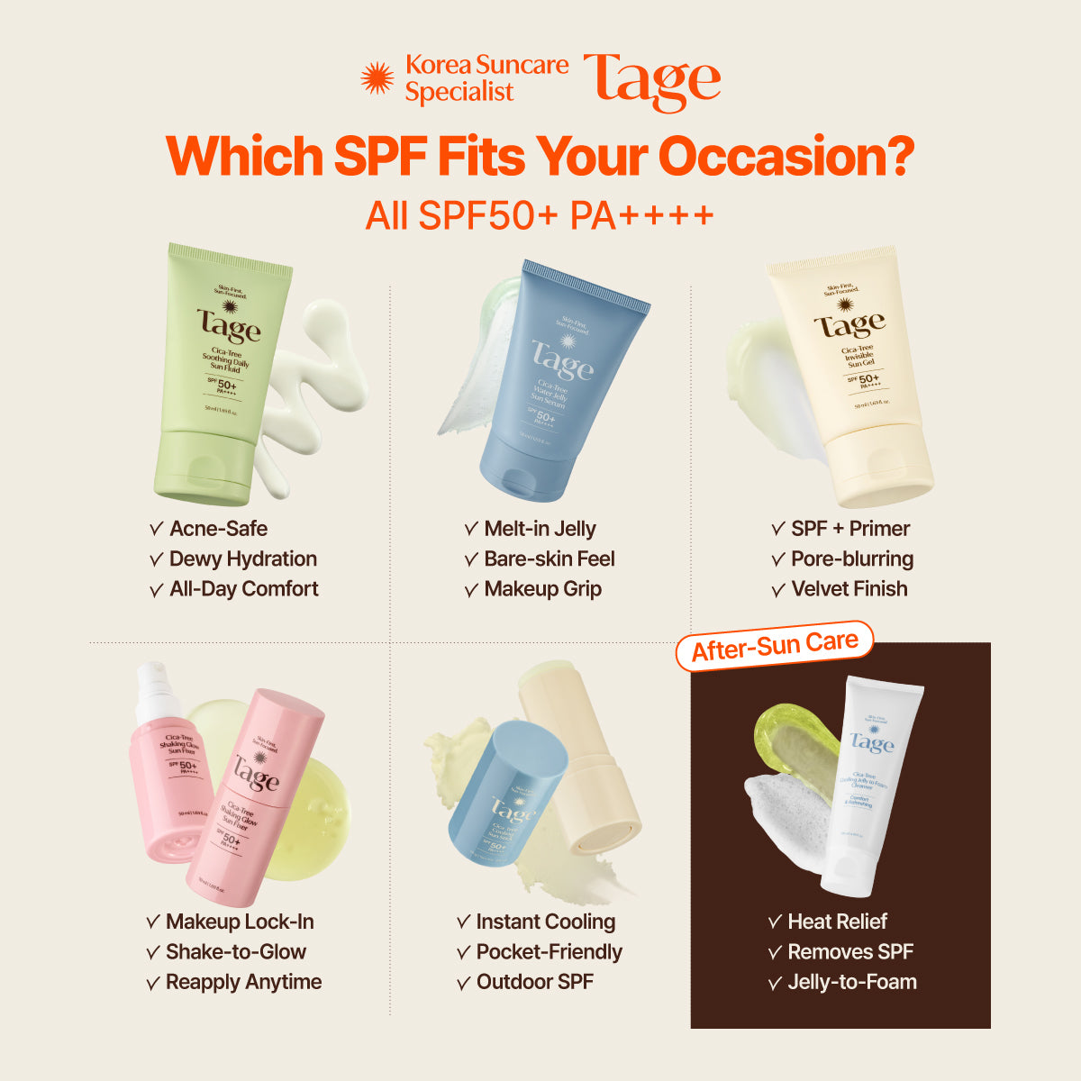 Cica-Tree Shaking Glow Sun Fixer 50ml